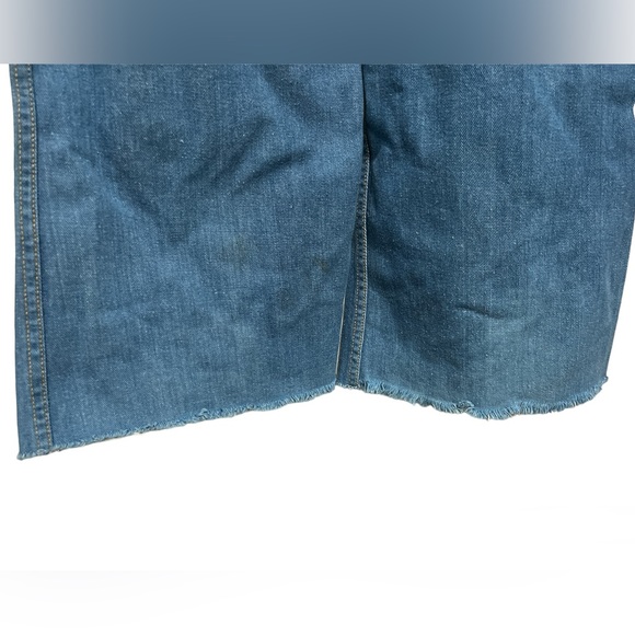 Vintage GWG Scrubbies Bib Overalls Coveralls Dungarees Work Pants Denim Jeans L - Picture 3 of 9